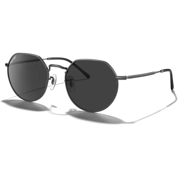 Gunmetal Frame/Black Lens