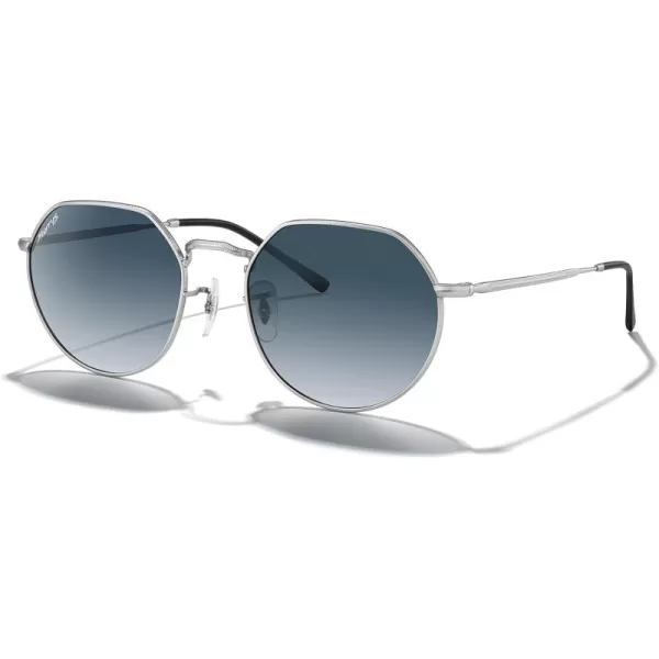Matte Chrome Frame/Blue Gradient Lens