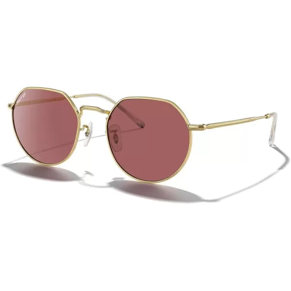 Polished Gold Frame/Violet Lens