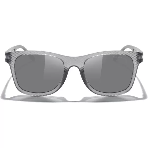 MERRYS Unisex Polarized Sunglasses for lovers Lightweight TR90 Frame Square Sun Glasses for MenWomenTra Gray FrameSilver Mirror LensGray Temples