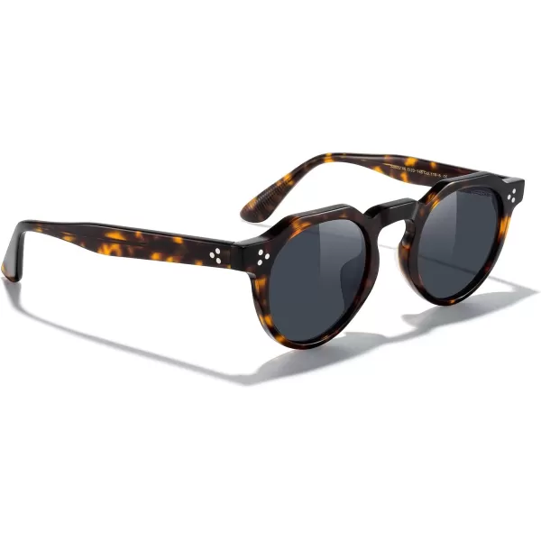 MERRYS Vintage Polarized Sunglasses for Men UV400 Protection Retro Fashion Eyewear Handcrafted Acetate Frame