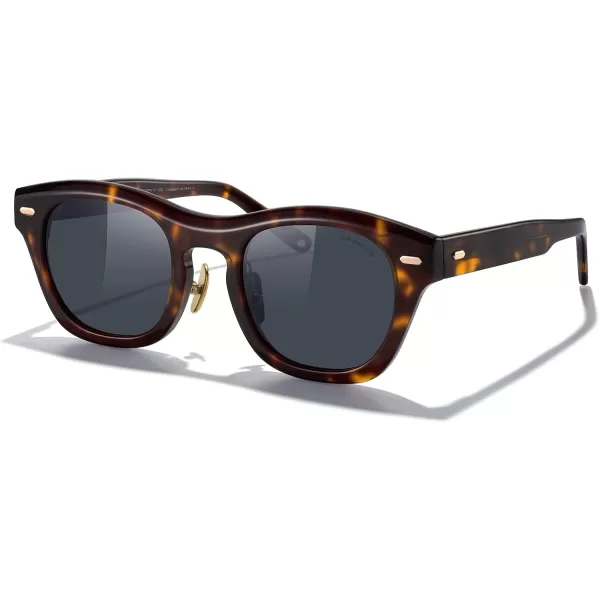 MERRYS Vintage Rectangular Acetate Frame Sunglasses for MenWomen Fashion Driving Mens Sun glassesLeopard FrameBlack Lens
