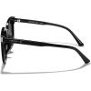 imageMERRYS Modern Oversized Square Acetate Sunglasses for Women and Men UV400 Polarized Sunglasses S6196Black FrameBlack Gradient Lens