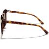 imageMERRYS Modern Oversized Square Acetate Sunglasses for Women and Men UV400 Polarized Sunglasses S6196Leopard FrameBrown Gradient Lens