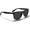 imageMERRYS Square Polarized Driving Sunglasses for Men Women UV400 Protection S8413Black FrameBlack Polarized Lens