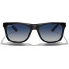 imageMERRYS Square Polarized Driving Sunglasses for Men Women UV400 Protection S8413Black FrameBlue Gradient Polarized Lens
