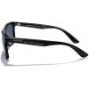 imageMERRYS Square Polarized Driving Sunglasses for Men Women UV400 Protection S8413Black FrameBlue Gradient Polarized Lens