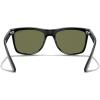 imageMERRYS Square Polarized Driving Sunglasses for Men Women UV400 Protection S8413Black FrameDark Blue Mirror Polarized Lens