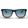 imageMERRYS Square Polarized Driving Sunglasses for Men Women UV400 Protection S8413Black FrameGreen Gradient Polarized Lens