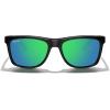 imageMERRYS Square Polarized Driving Sunglasses for Men Women UV400 Protection S8413Black FrameGreen Mirror Polarized Lens
