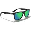 imageMERRYS Square Polarized Driving Sunglasses for Men Women UV400 Protection S8413Black FrameGreen Mirror Polarized Lens