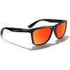 imageMERRYS Square Polarized Driving Sunglasses for Men Women UV400 Protection S8413Black FrameRed Mirror Polarized Lens
