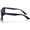 imageMERRYS Square Polarized Driving Sunglasses for Men Women UV400 Protection S8413Bright Dark Blue FrameBlack Polarized Lens