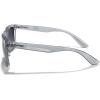 imageMERRYS Square Polarized Driving Sunglasses for Men Women UV400 Protection S8413Bright Tra Gray FrameGray Gradient Polarized Lens
