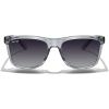 imageMERRYS Square Polarized Driving Sunglasses for Men Women UV400 Protection S8413Bright Tra Gray FrameGray Gradient Polarized Lens