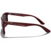 imageMERRYS Square Polarized Driving Sunglasses for Men Women UV400 Protection S8413Bright Wine Red FrameBlack Polarized Lens