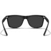 imageMERRYS Square Polarized Driving Sunglasses for Men Women UV400 Protection S8413Matte Black FrameBlack Polarized Lens