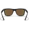 imageMERRYS Square Polarized Driving Sunglasses for Men Women UV400 Protection S8413Matte Black FrameBlue Mirror Polarized Lens