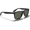 imageMERRYS Square Polarized Driving Sunglasses for Men Women UV400 Protection S8413Matte Black FrameG15 Polarized Lens