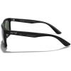 imageMERRYS Square Polarized Driving Sunglasses for Men Women UV400 Protection S8413Matte Black FrameG15 Polarized Lens