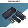 imageMERRYS Square Polarized Driving Sunglasses for Men Women UV400 Protection S8413Matte Black FrameG15 Polarized Lens