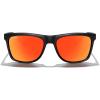 imageMERRYS Square Polarized Driving Sunglasses for Men Women UV400 Protection S8413Matte Black FrameRed Mirror Polarized Lens