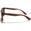 imageMERRYS Square Polarized Driving Sunglasses for Men Women UV400 Protection S8413Matte Brown FrameBrown Polarized Lens