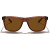 imageMERRYS Square Polarized Driving Sunglasses for Men Women UV400 Protection S8413Matte Brown FrameBrown Polarized Lens