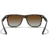 imageMERRYS Square Polarized Driving Sunglasses for Men Women UV400 Protection S8413Matte Leopard FrameBrown Gradient Polarized Lens