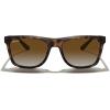 imageMERRYS Square Polarized Driving Sunglasses for Men Women UV400 Protection S8413Matte Leopard FrameBrown Gradient Polarized Lens