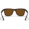imageMERRYS Square Polarized Driving Sunglasses for Men Women UV400 Protection S8413Matte Leopard FrameBrown Polarized Lens