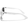 imageMERRYS Square Polarized Driving Sunglasses for Men Women UV400 Protection S8413White FrameBlack Polarized Lens