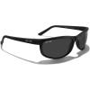 imageMERRYS Wrap Around Sport Polarized Sunglasses for Men Women Driving Fishing Cycling Running UV400 Protection S3027Matte Black FrameBlack Polarized Lens