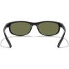 imageMERRYS Wrap Around Sport Polarized Sunglasses for Men Women Driving Fishing Cycling Running UV400 Protection S3027Matte Black FrameDark Blue Mirror Polarized Lens