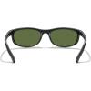 imageMERRYS Wrap Around Sport Polarized Sunglasses for Men Women Driving Fishing Cycling Running UV400 Protection S3027Matte Black FramePurple Mirror Lens