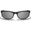 imageMERRYS Wrap Around Sport Polarized Sunglasses for Men Women Driving Fishing Cycling Running UV400 Protection S3027Matte Black FrameSilver Mirror Lens