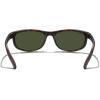 imageMERRYS Wrap Around Sport Polarized Sunglasses for Men Women Driving Fishing Cycling Running UV400 Protection S3027Matte Havana FrameG15 Polarized Lens