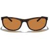 imageMERRYS Wrap Around Sport Polarized Sunglasses for Men Women Driving Fishing Cycling Running UV400 Protection S3027Matte Havana FrameOrange Polarized Lens