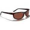 imageMERRYS Wrap Around Sport Polarized Sunglasses for Men Women Driving Fishing Cycling Running UV400 Protection S3027Matte Havana FrameViolet Lens