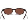 imageMERRYS Wrap Around Sport Polarized Sunglasses for Men Women Driving Fishing Cycling Running UV400 Protection S3027Matte Havana FrameViolet Lens