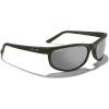 imageMERRYS Wrap Around Sport Polarized Sunglasses for Men Women Driving Fishing Cycling Running UV400 Protection S3027Military Olive FrameSilver Mirror Polarized Lens