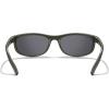 imageMERRYS Wrap Around Sport Polarized Sunglasses for Men Women Driving Fishing Cycling Running UV400 Protection S3027Military Olive FrameSilver Mirror Polarized Lens
