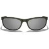 imageMERRYS Wrap Around Sport Polarized Sunglasses for Men Women Driving Fishing Cycling Running UV400 Protection S3027Military Olive FrameSilver Mirror Polarized Lens