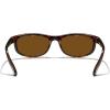 imageMERRYS Wrap Around Sport Polarized Sunglasses for Men Women Driving Fishing Cycling Running UV400 Protection S3027Polished Dark Havana FrameBrown Polarized Lens