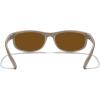 imageMERRYS Wrap Around Sport Polarized Sunglasses for Men Women Driving Fishing Cycling Running UV400 Protection S3027Tan FrameBrown Polarized Lens