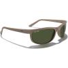 imageMERRYS Wrap Around Sport Polarized Sunglasses for Men Women Driving Fishing Cycling Running UV400 Protection S3027Tan FrameG15 Polarized Lens