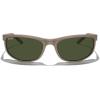 imageMERRYS Wrap Around Sport Polarized Sunglasses for Men Women Driving Fishing Cycling Running UV400 Protection S3027Tan FrameG15 Polarized Lens