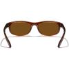imageMERRYS Wrap Around Sport Polarized Sunglasses for Men Women Driving Fishing Cycling Running UV400 Protection S3027Tra Brown FrameBrown Polarized Lens