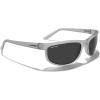 imageMERRYS Wrap Around Sport Polarized Sunglasses for Men Women Driving Fishing Cycling Running UV400 Protection S3027Tra Gray FrameBlack Polarized Lens