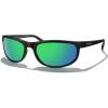 Matte Black Frame/Green Mirror Lens